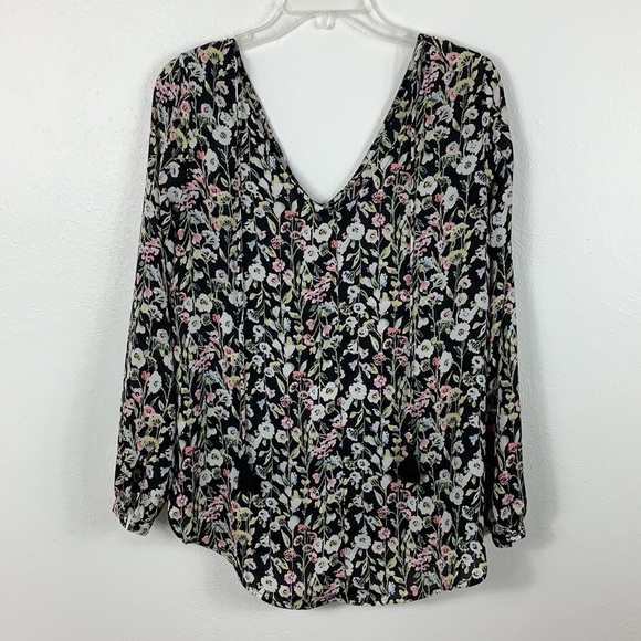 Lauren Conrad Top Floral XS - Picture 11 of 16